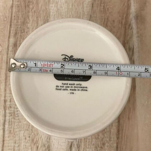 NWT Gorgeous 3D Rae Dunn Disney Canister White Ceramic Tinkerbell Tinker Bell - Picture 11 of 12